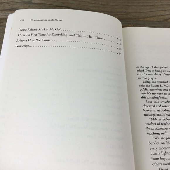 Conversations With Mama By Milton & Susan Sanderford Paperback Signed 2004 - Picture 8 of 8